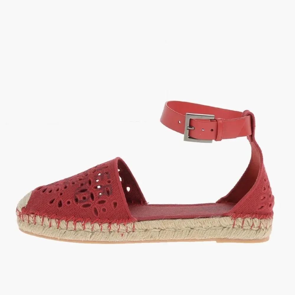 Valentino Ankle Strap Sangallo Espadrilles Shoes Sandals size 40 9 New